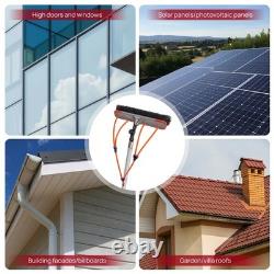 7M Water Fed Solar Panel Brush Window Cleaning Pole Kit Telescopic Equipment UK