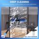 7.6m Water Fed Telescopic Window Cleaning Pole Conservatory Roof Cleaner Brush