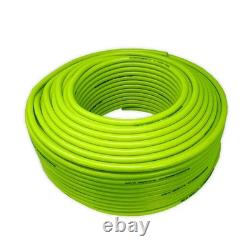 8mm ID x 100mtr coil Hi-Vis Yellow Water Fed Pole Hose WFP