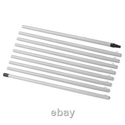 (9m 30cm Water Brush)Adjustable Window Cleaning Pole Alloy Water Feed Pole Kit