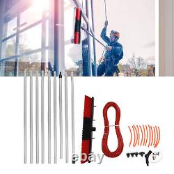 (9m Pole Plus 50cm Water Brush)Window Water Washing Kit Large Size Water Fed