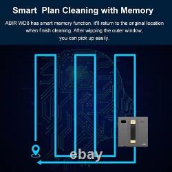 ABIR WD8 Robot Window Vacuum Cleaner, Dual Water Spray, Laser Sensor, Smart Home