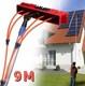 Adjustable Window Cleaning Pole Solar Panel Cleaning Brush 9m 30cm Water Brush