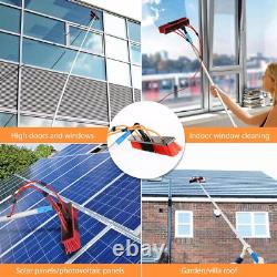 Adjustable Window Cleaning Pole Solar Panel Cleaning Brush 9m 30cm Water Brush