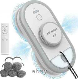 AlfaBot Window Cleaning Robot X8 Glass Cleaner Robot with Double-Sid Water Spray