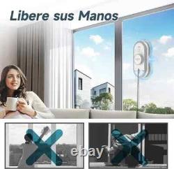 AlfaBot Window Cleaning Robot X8 Glass Cleaner Robot with Double-Sid Water Spray