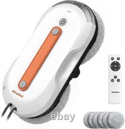 AlfaBot X7Pro Window Cleaner Robot with Dual Spray, 60ML Water Tank