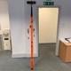 Anti Rotational Ecf55ft Carbon Fibre Water Fed Window Cleaning Pole And Brush