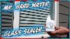 Applying Mr Hard Water Protectant Sealent For Windows And Shower Doors