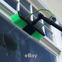 Aquaspray 30ft Telescopic Water Fed Pole Lightweight Window Cleaning Squeegee