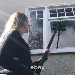 Aquaspray 30ft Telescopic Water Fed Pole Lightweight Window With 60cm Brush