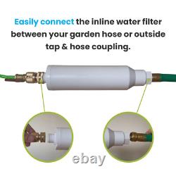 Aquaspray Bundle Kit 25ft Water-fed Telescopic Window Cleaning Pole + Inline