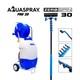 Aquaspray Pro 20l Window Cleaning Battery Spray Tank 30ft Waterfed Pole Squeegee