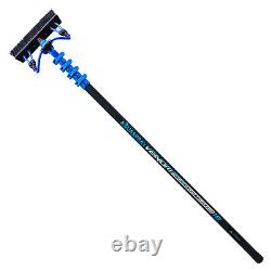 Aquaspray Venom 18ft 100% Carbon Fibre Waterfed Window Cleaning Pole 4-Section