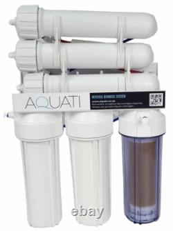 Aquati 4 Stage 450GPD Reverse Osmosis RO DI Water Filter System Window Cleaning