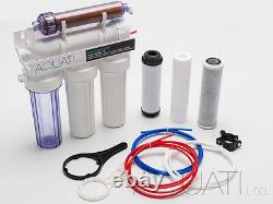 Aquati 5 Stage RODI Reverse Osmosis Water Filtration System 50GPD For Marine