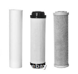 Aquati 5 Stage RO DI resin reverse osmosis water filter system 50/75/100/150GPD