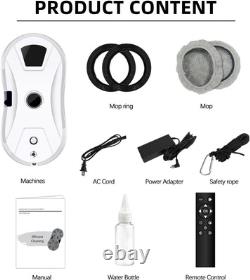 Automatic Electric Window Cleaning Robot with Water Spray and Remote Control