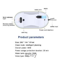 Automatic Window Cleaner Robot New Smart Remote Control With Water Spray Household