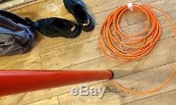 BAYERSAN GLASS FIBRE WATER FED POLE WINDOW CLEANING POLE AND BRUSH HEAD 30ft
