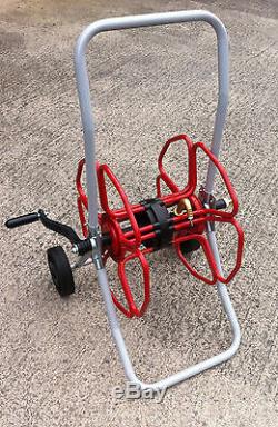 BUILT & READY TO USE Microbore Minibore Metal Reel Trolley Water Fed Pole WFP