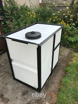 Baffled 500 litre Water Tank & Frame New Vehicle Detailing/Window Cleaning