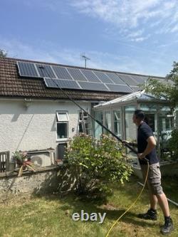 Bex 45 Carbonfibre Waterfed Poles Telescopic 100% Carbon Fibre