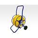 Blue Heavy Duty Metal Hose Reel With Wheels & 6 Mm Hose For Window Cleaning