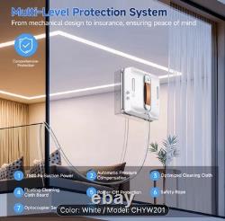 Car Window Cleaning Robot, Upgraded 4 Water Spray & 8-Layer Safety Protection