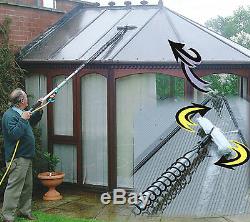 Conservatory Solar Panel Roof Cleaner. Water Flow Fed Pole 5 Metre