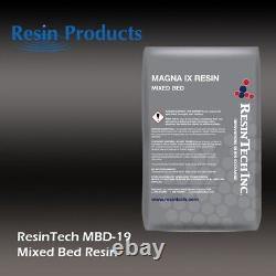 DI Mixed Bed DI Resin 5L, 10L, 25L ResinTech MBD-19 eqv to MB115, MB400
