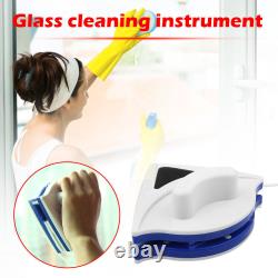 Double Sided Cleaner Magnetic Window Glass Wiper Brush DIY Home Cleasing Tool UK