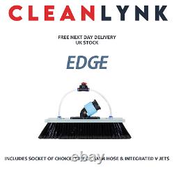 Edget Heritage Flocked/flagged 26cm 10 Inch Water Fed Pole Window Cleaning Brush