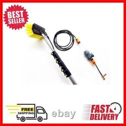 Effortless Window Cleaning Pole 13FT Telescopic with Squeegee & Soap Feature