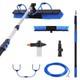 Extendable Telescopic Window Cleaner Water Fed Pole Brush Cobweb Squeegee Kit