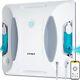 Fmart Window Cleaner Robot Double-sided Spray Water 3800pa Suction App Remote
