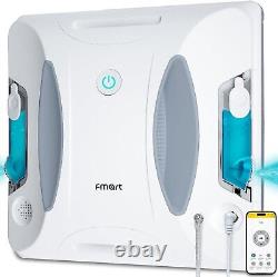 FMART Window Cleaner Robot Double-Sided Spray Water 3800Pa Suction APP Remote