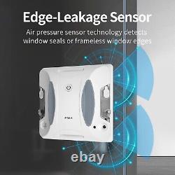 FMART Window Cleaner Robot Double-Sided Spray Water 3800Pa Suction APP Remote