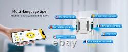 FMART Window Cleaner Robot Double-Sided Spray Water 3800Pa Suction APP Remote