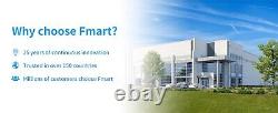 FMART Window Cleaner Robot Double-Sided Spray Water 3800Pa Suction APP Remote