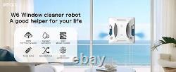 FMART Window Cleaner Robot Double-Sided Spray Water 3800Pa Suction APP Remote