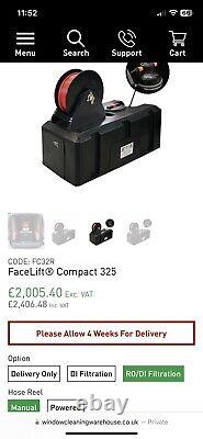 Facelift Compact 325L RO/DI Window Cleaning Unit- With Phantom 24ft Waterford Po