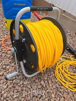 Gardiner Backpack Bayersan 35FT Water Fed Pole Claber 100M Hose Reel WFP Kit