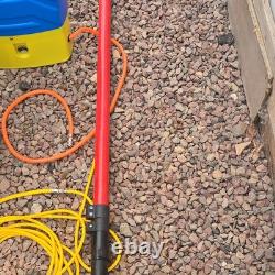 Gardiner Backpack Bayersan 35FT Water Fed Pole Claber 100M Hose Reel WFP Kit