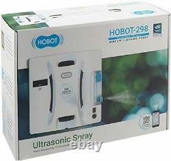 HOBOT-298 Window Cleaning Automatic Robot with Ultrasonic Water Spray and Con