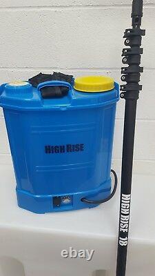 HighRise 20 litre backpack and HighRise 18ft water fed pole