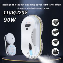 Home Automatic Robot Remote Control Smart Window Cleaner Cleaning With Water Spray