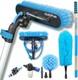 Igadpole 24ft (7m) Washing Kit Water-fed Brush Soap Dispenser And Hose Tap