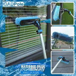 IGADPole 24ft (7m) Washing Kit Water-fed Brush Soap Dispenser and hose tap