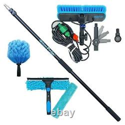 IGADPole Extension Pole, Water-fed Brush, Cobweb Duster and Squeegee